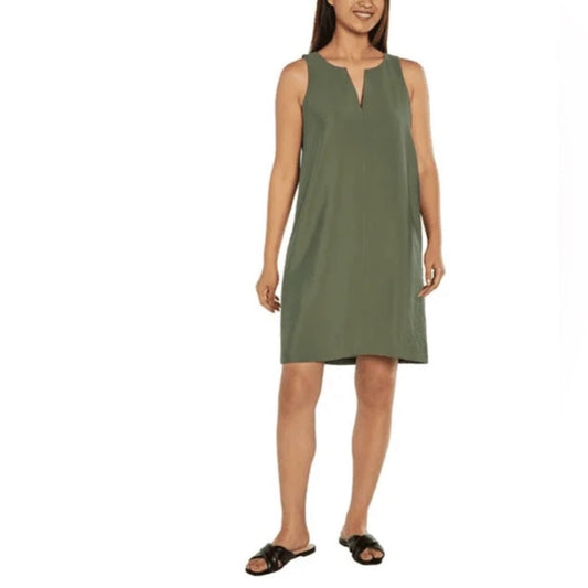 Banana Republic Ladies' Sleeveless Dress, Green, M - NEW W/OUT TAGS