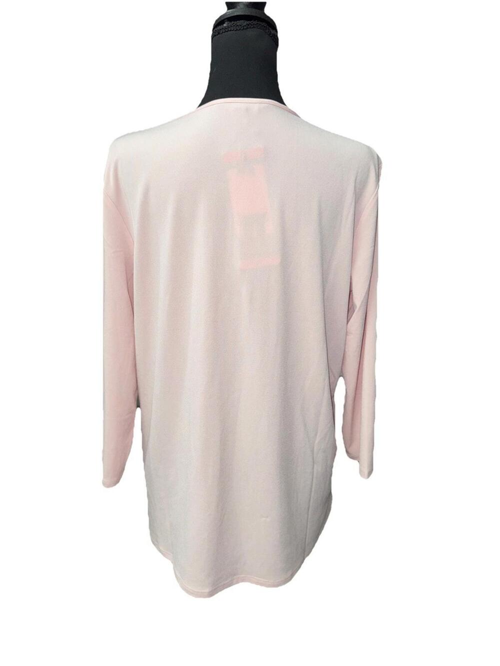Banana Republic Women’s Pink 3/4 Sleeve V-Neck Blouse Small - NEW W/OUT TAGS