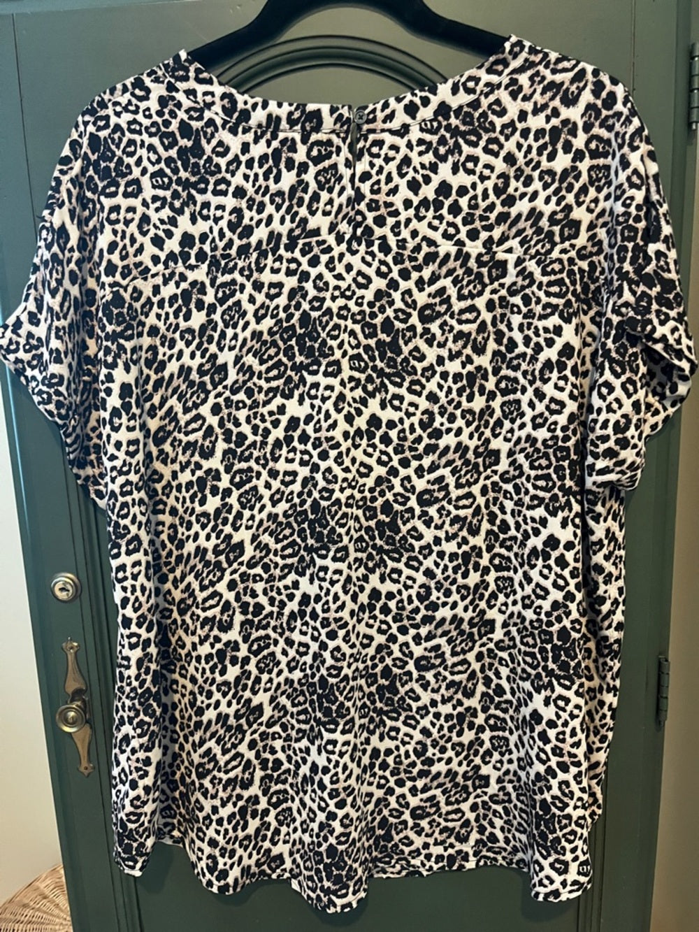 Buffalo David Bitton Women's Woven Patch Pocket Blouse, Size XL