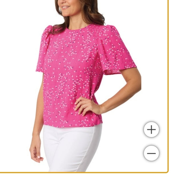 Draper james ladies Flutter sleeve blouse 1859444