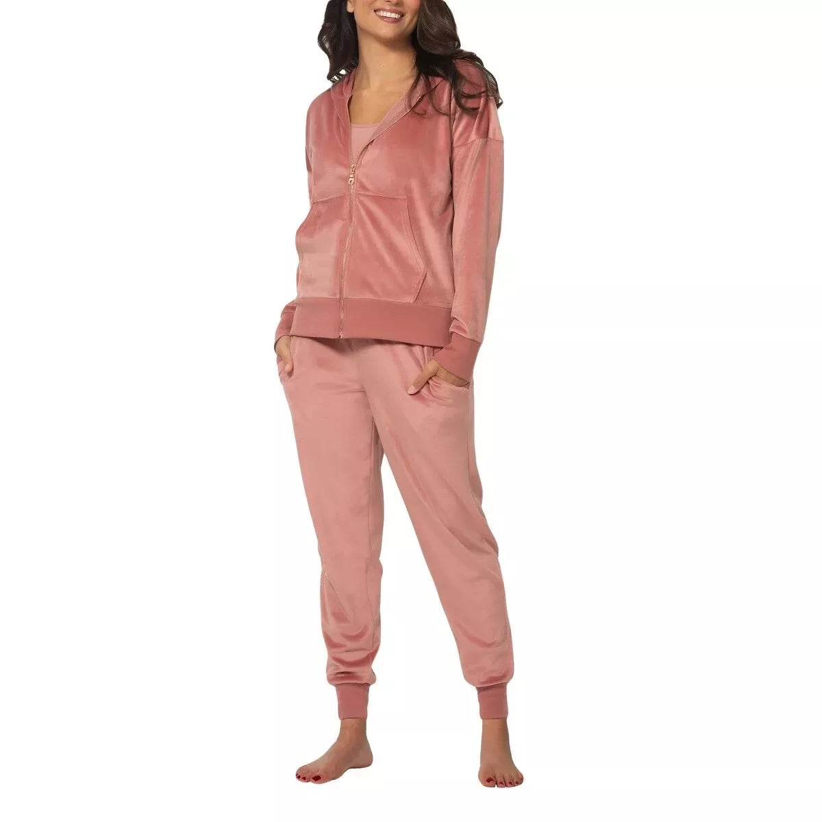 Felina Ladies' 2-piece Velour Set (1813194)
