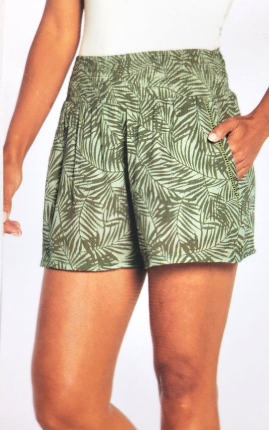 Three Dots Ladies' Pull-on Printed Shorts 1670889