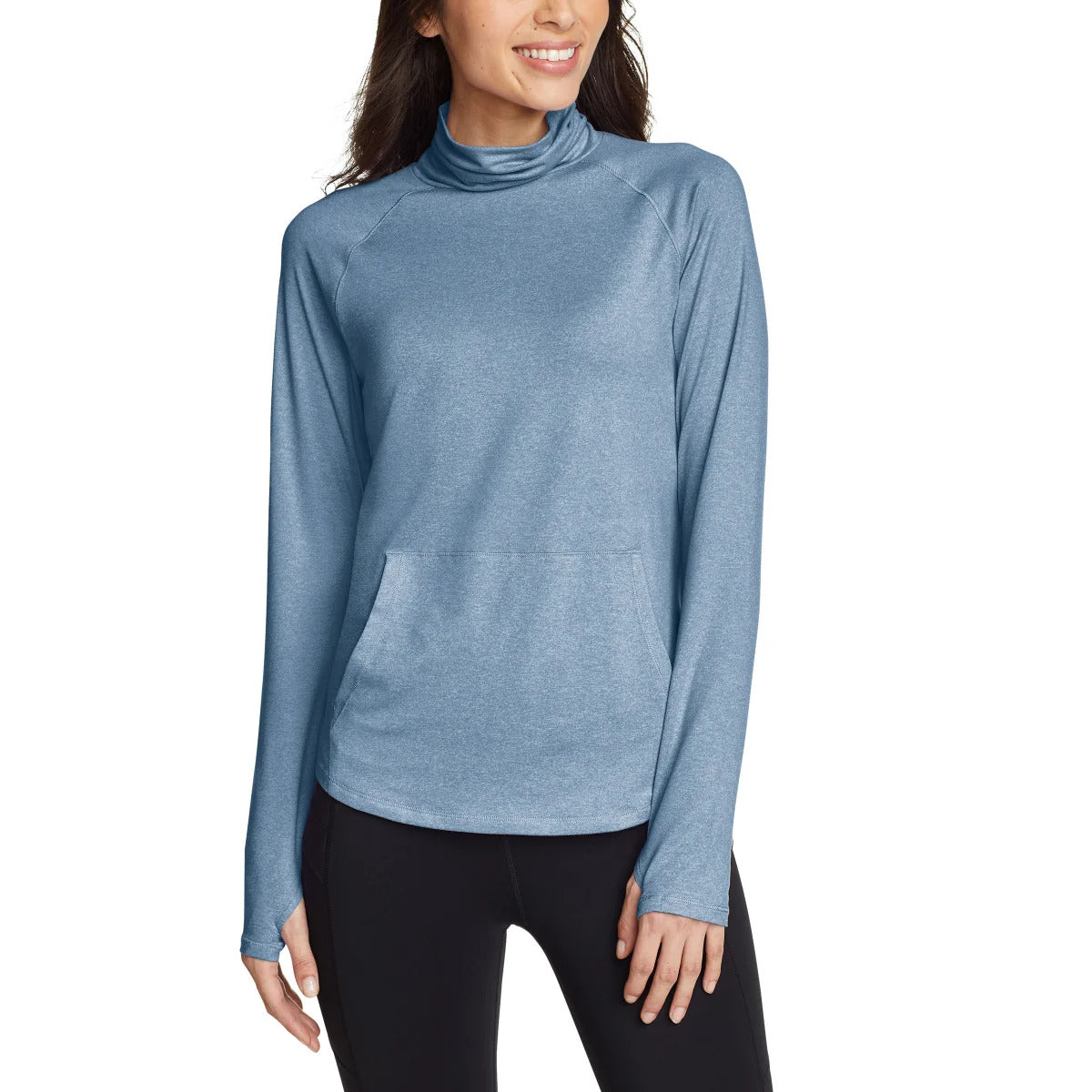 Eddie Bauer Ladies' Funnel Neck Long Sleeve Top 1804993