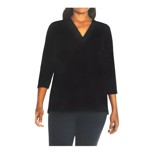 Banana Republic Women's V-Neck 3/4 Sleeve Blouse Top 1826408