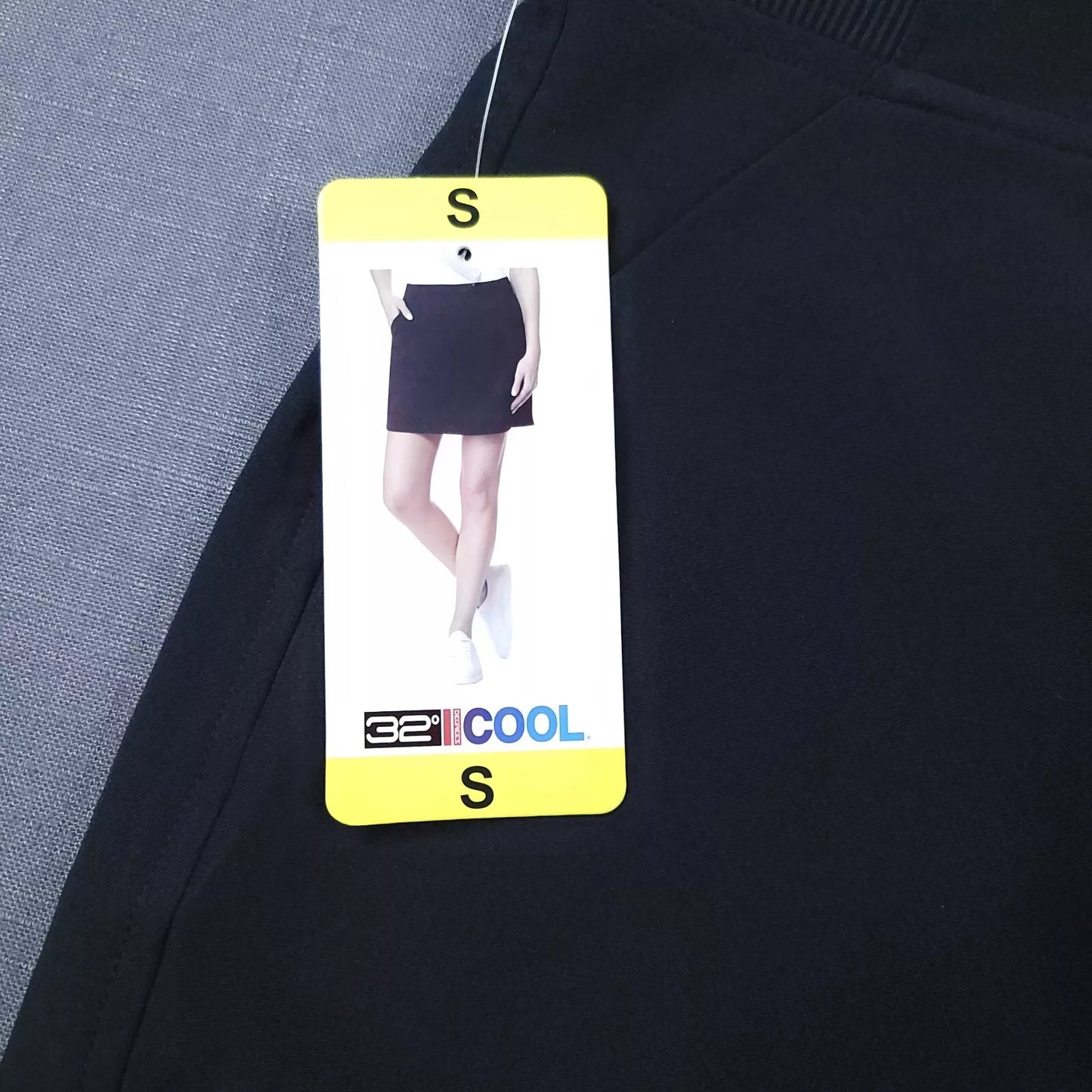32 Degrees Cool Women's Activewear Elastic Waist Skort
