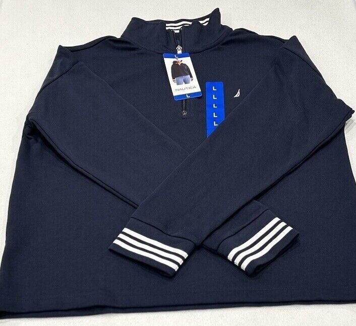 Nautica Women's 1/2 Zip Sweatshirt