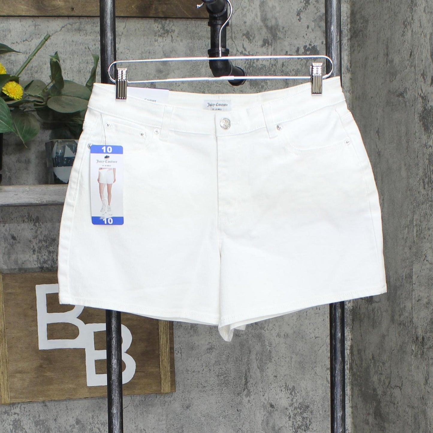Juicy Couture Womens Denim Jean Shorts 1795881