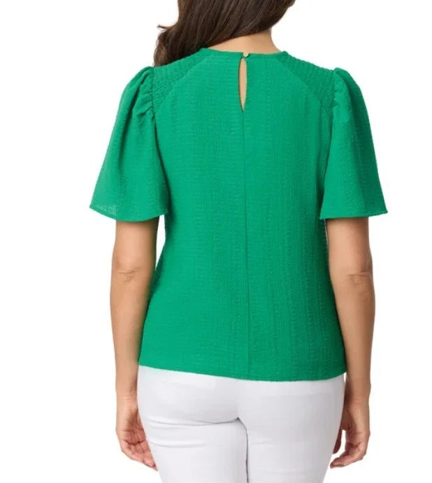 Draper James Women's Flutter Sleeve Blouse 1859444