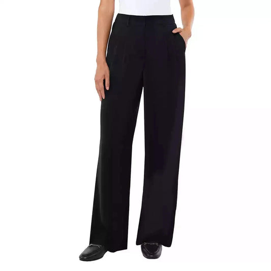 NWT MATTY M 1751121 THE ESSENTIAL TROUSER PANTS BLACK SZ XS #G491 1751121