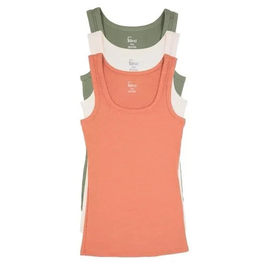 Felina 3-Pack Ladies' Ribbed Tank 1836626
