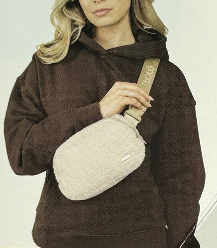 Lolë Unisex Sherpa Belt Bag, tan One Size 1741593 (Copy)