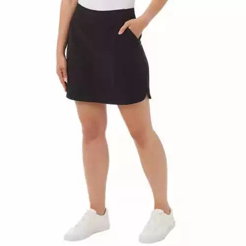 32 Degrees Cool Women's Activewear Elastic Waist Skort