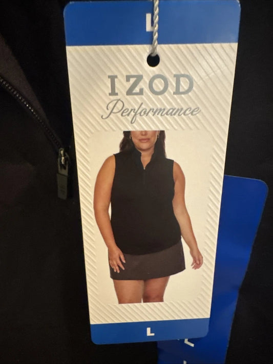 Izod Women's Performance Sleeveless Shirt Golf Top 1798343