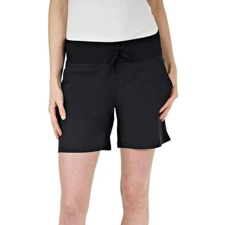 Tuff Athletics Women's Hybrid Shorts BLACK LARGE 1309739